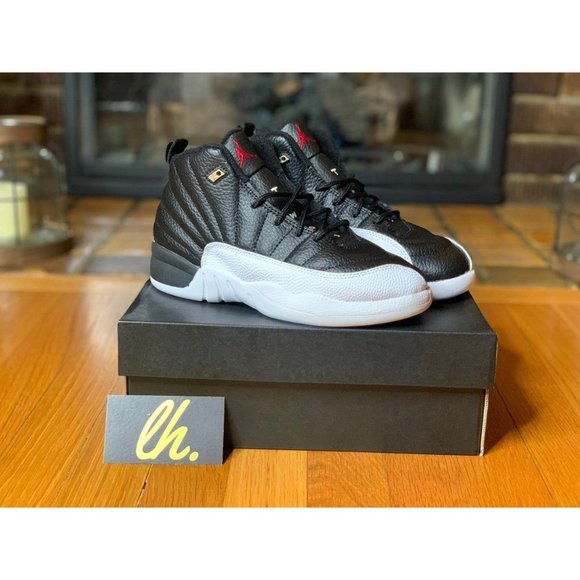 Size 3y Air Jordan Retro 12 "Playoffs" - Picture 4 of 5
